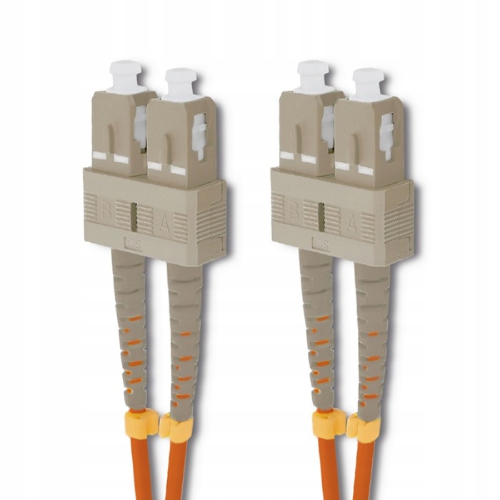 Patchcord światłowodowy SC/UPC-SC/UPC 5m Multimode Producent Qoltec
