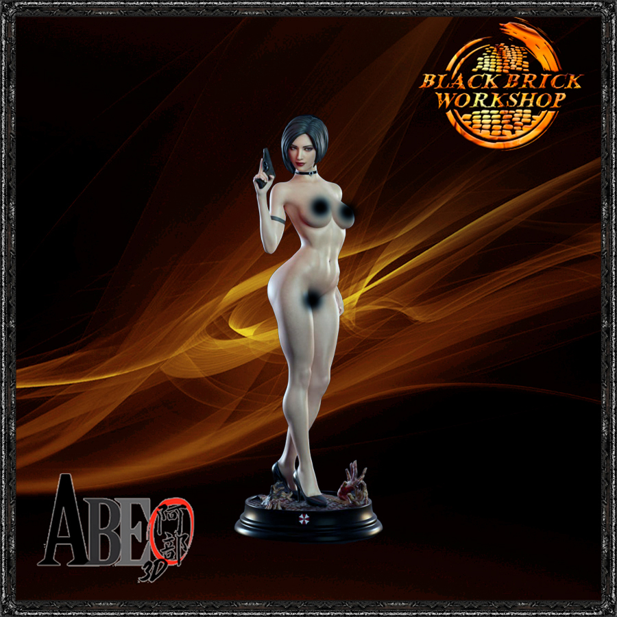 Ada Wong Unpainted Abe 3D 1/12 (150mm) Měřítko (nsfw) 3D Tisk