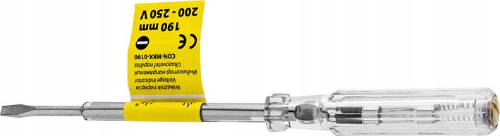 Próbnik napięcia CONDOR 200-250V 140 mm