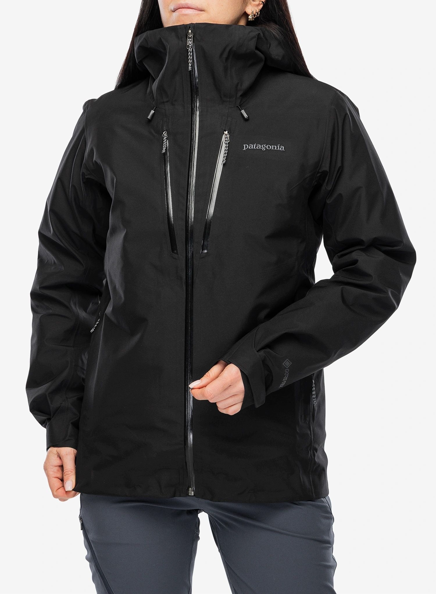 Kurtka z membraną damska Patagonia Triolet Jkt black Xs