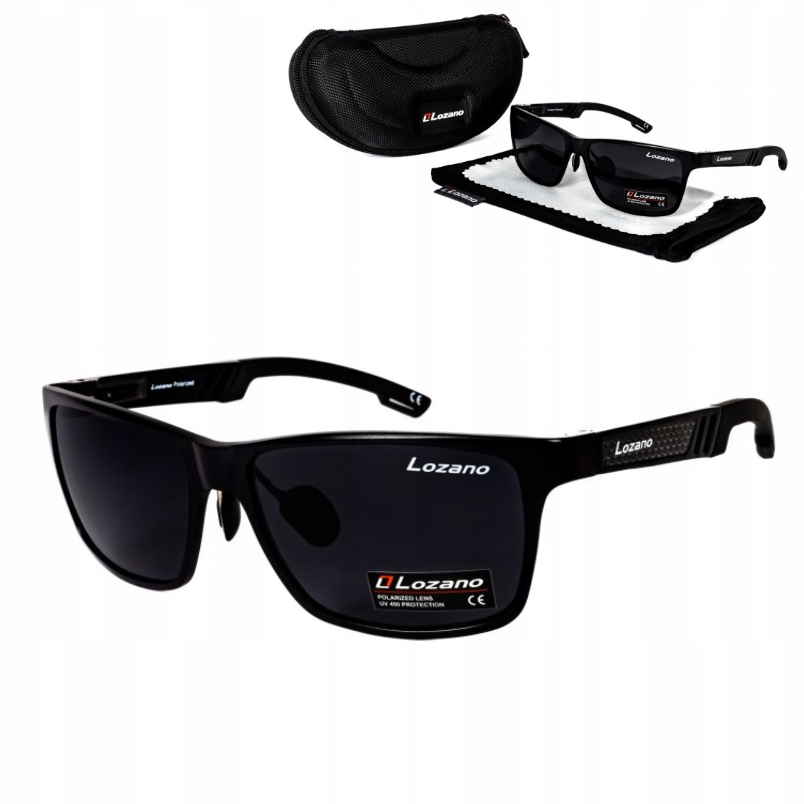 Pánské Polarizační Sluneční Brýle Ochrana UV400 Lozano Pouzdro