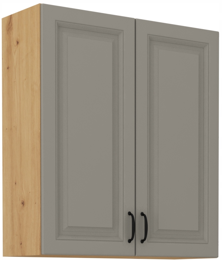 Szafka kuchenna górna 80x90 szara CLAYGREY SPRING