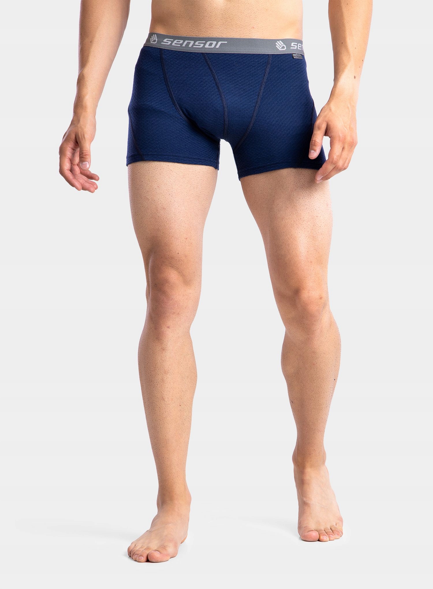 Termoaktivní boxerky Sensor Merino Df Boxers deep blue M