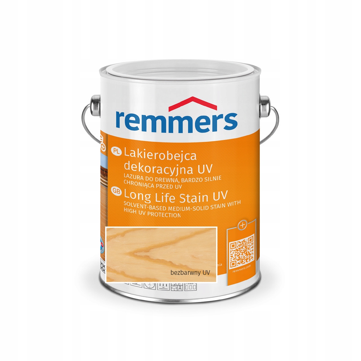 

Remmers Lakierobejca dekoracyjna Uv Bezbarwny 5L