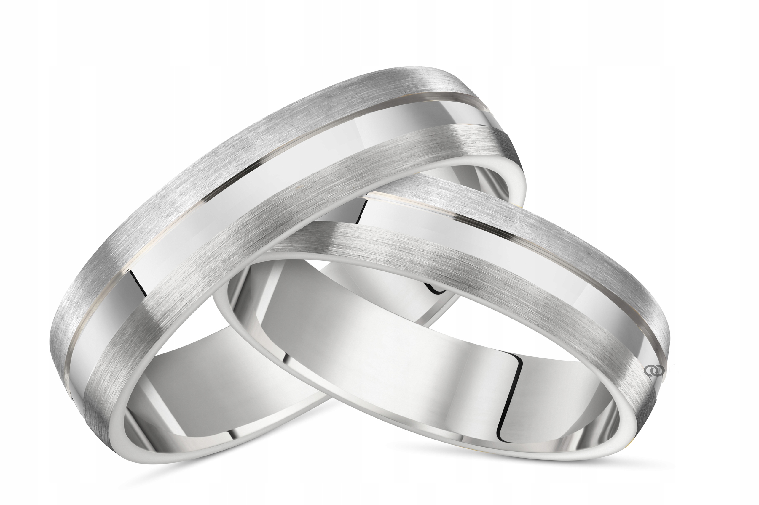 Stříbrný snubní prsten ryzosti 925+GRAVÍROVÁNÍ 5 mm OB58 Svatba