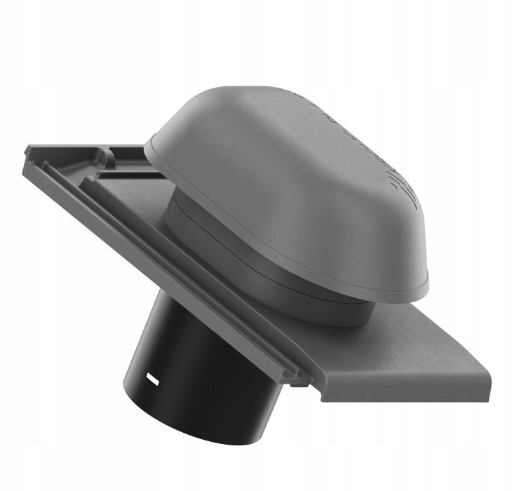 Odvětrávač San Alu 150 Plano Břidlice Šedá Angoba