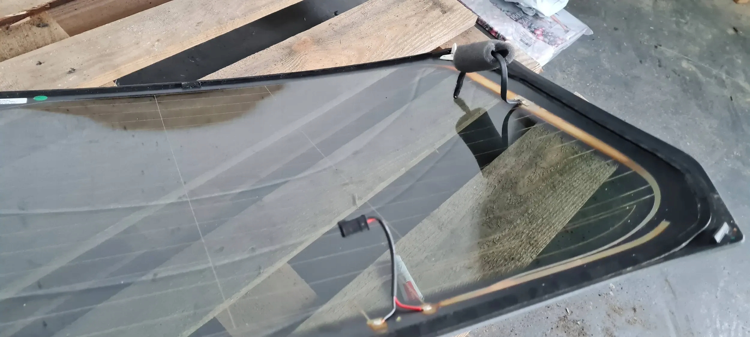 Q3 83A window bodywork bonnet boot rear part CIEMNA AS3 2019R 83A845501C