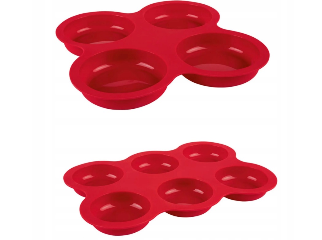 ZESTAW FORM DO BUŁEK BURGEROWYCH SILIKON 6,5 10 cm