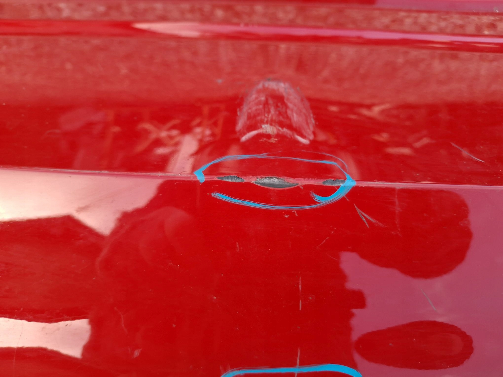 bumper rear accessories SPOILER FIAT 600 600e 2023R->
