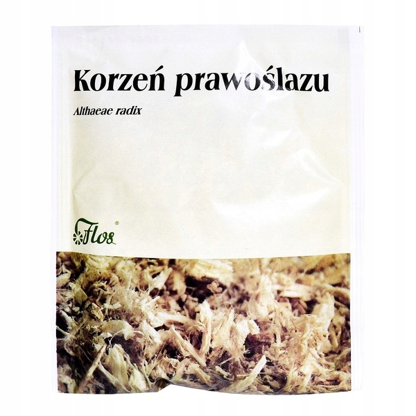 

Korzeń prawoślazu, zioło pojedyncze, 50 g (Flos)