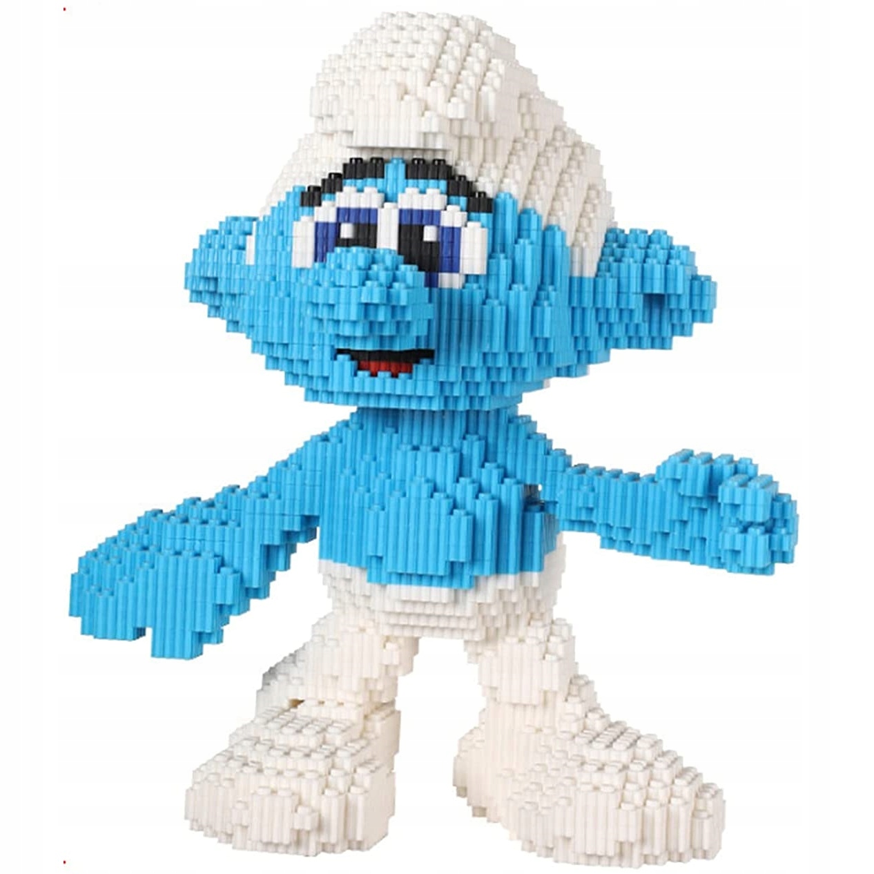 

Klocki Micro Blocks Smerf Duża Figurka 3D 4500el
