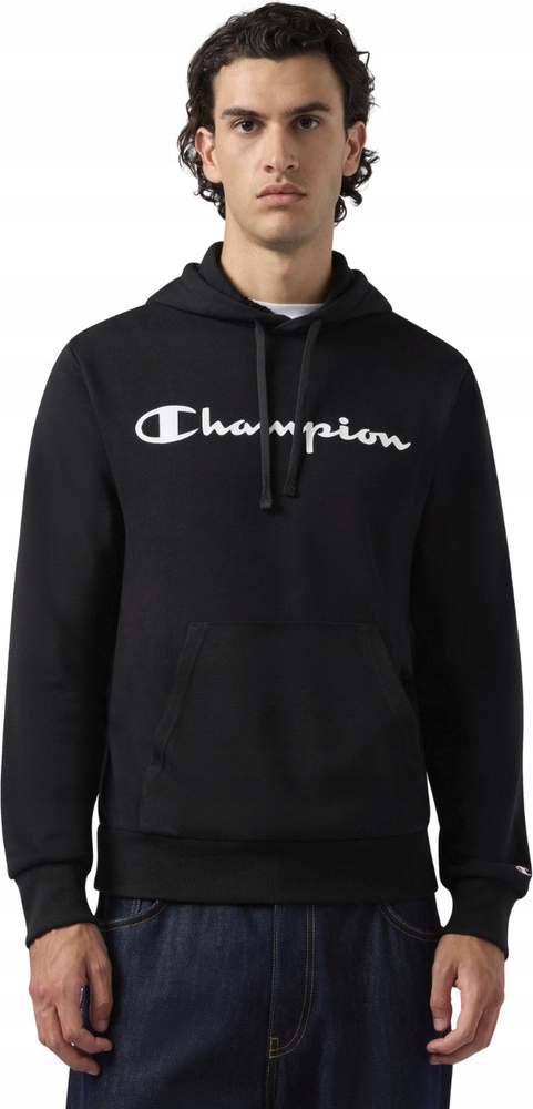 Pánská Mikina Champion Hooded Sweatshirt Černá 221917 KK001 vel. 2XL