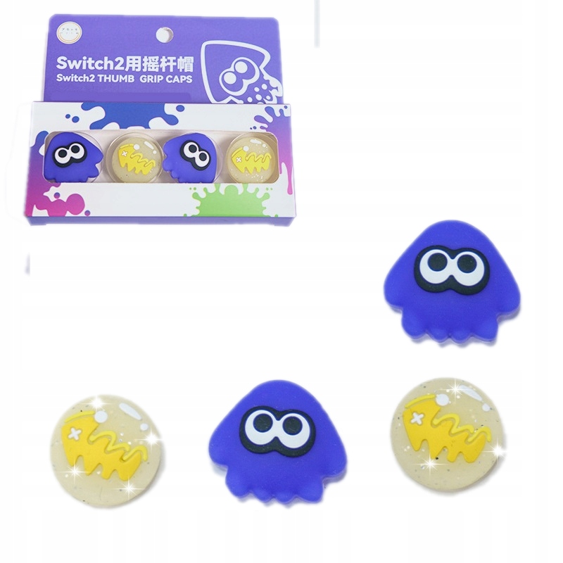 GUMKI NAKŁADKI GRIPY NA GRZYBKI JOY-CON 4-PACK DO KONSOLI NINTENDO SWITCH 2