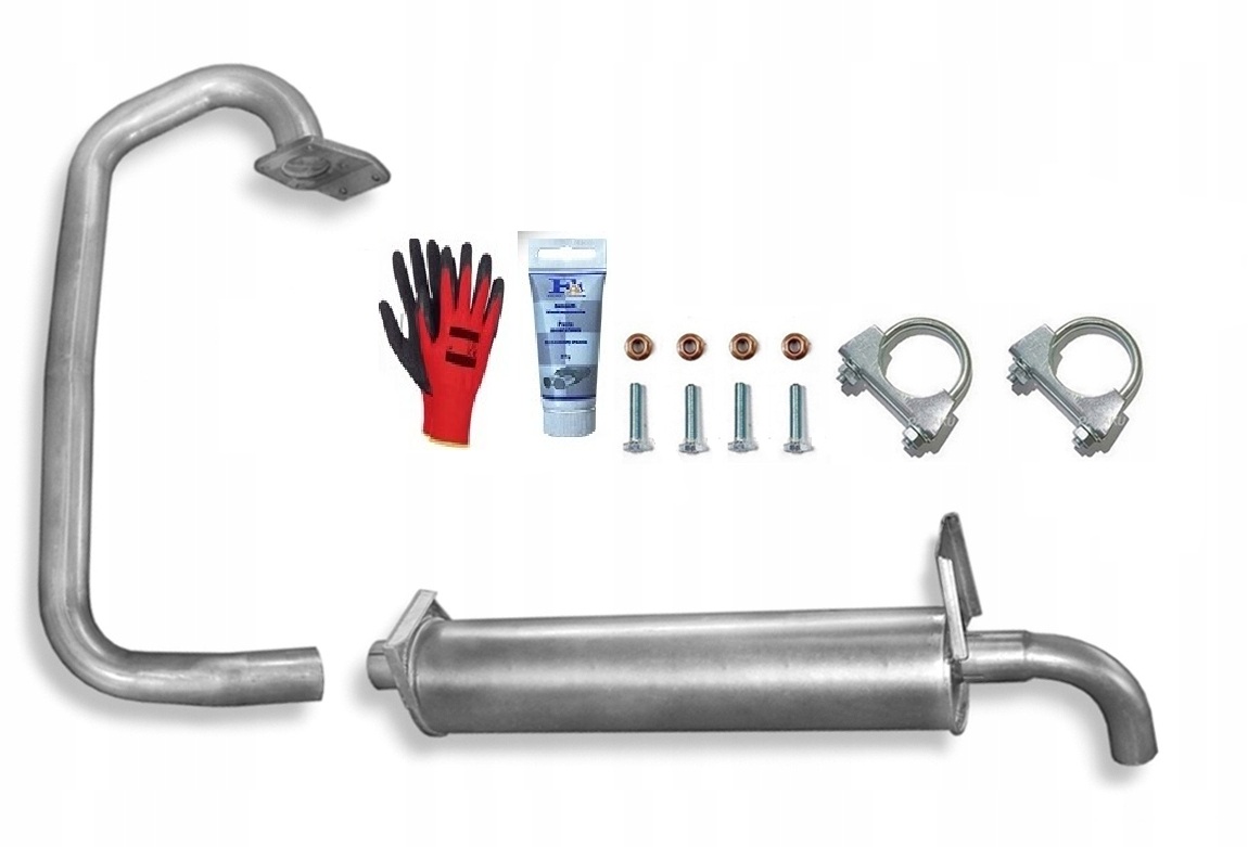 Vw Transporter T3 1.6 Turbo Diesel 51kW (1984-1990) sada tlumičů výfuku bonus