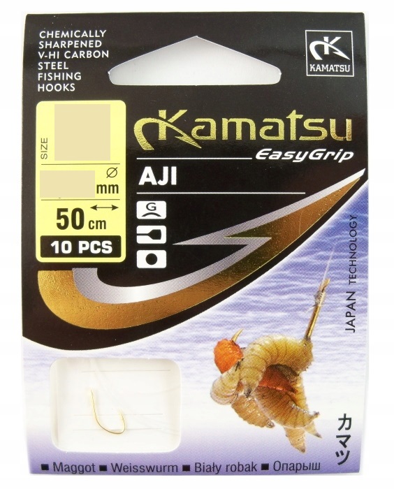 Kamatsu Haczyk Wiązany Aji Nr 6 50CM 10SZT