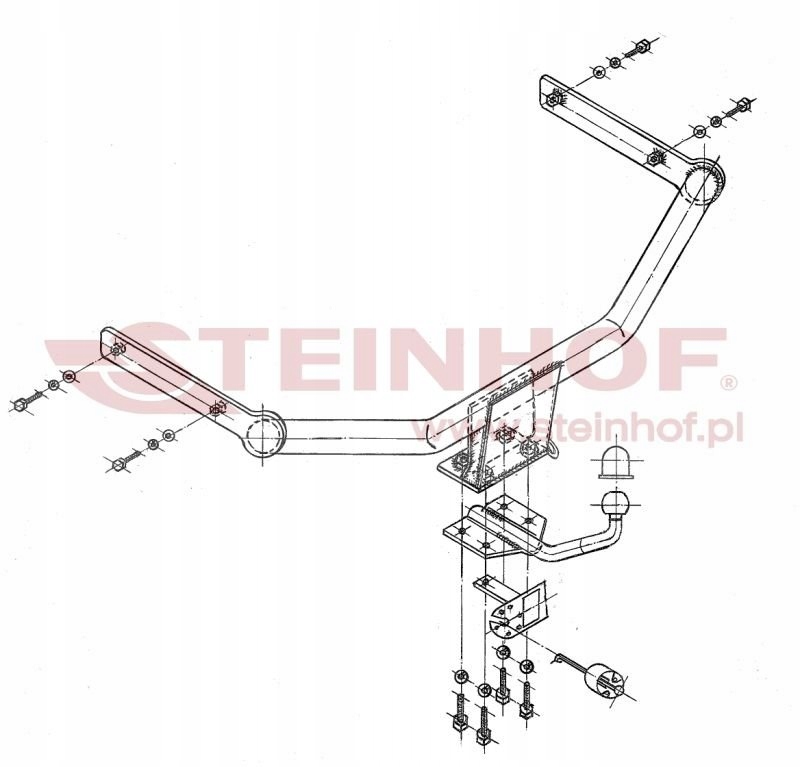 S-155/STE HAK HOLOWNICZY SEAT LEON 2000-2005 S-155 Producent Steinhof
