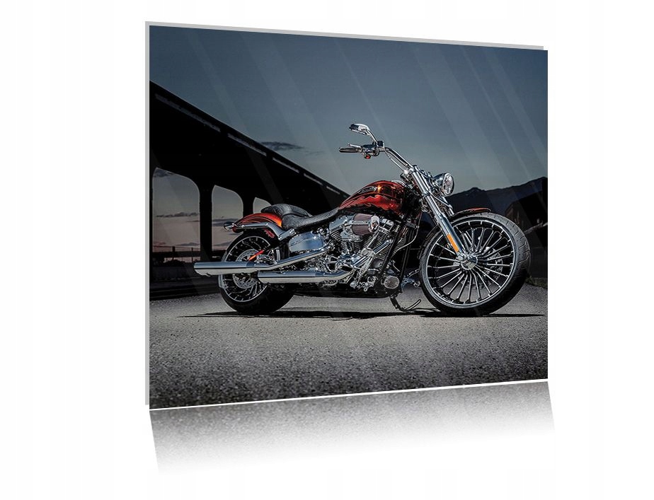 

Obraz szklany na szkle Harley Davidson 01 50x50
