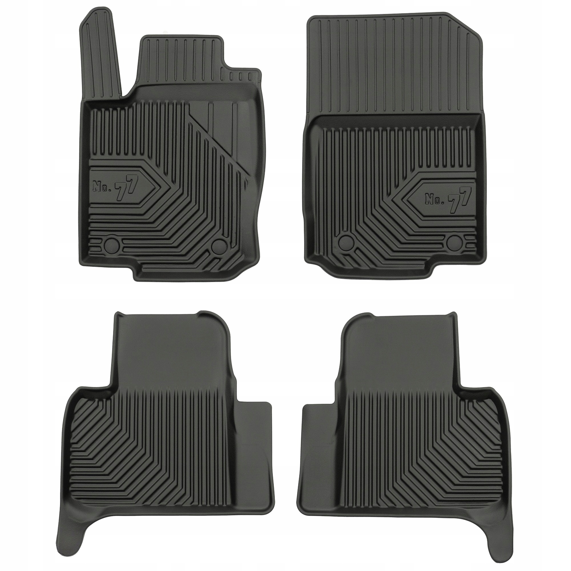 Gumové koberce č.77 Mercedes ML III W166 2011-2015