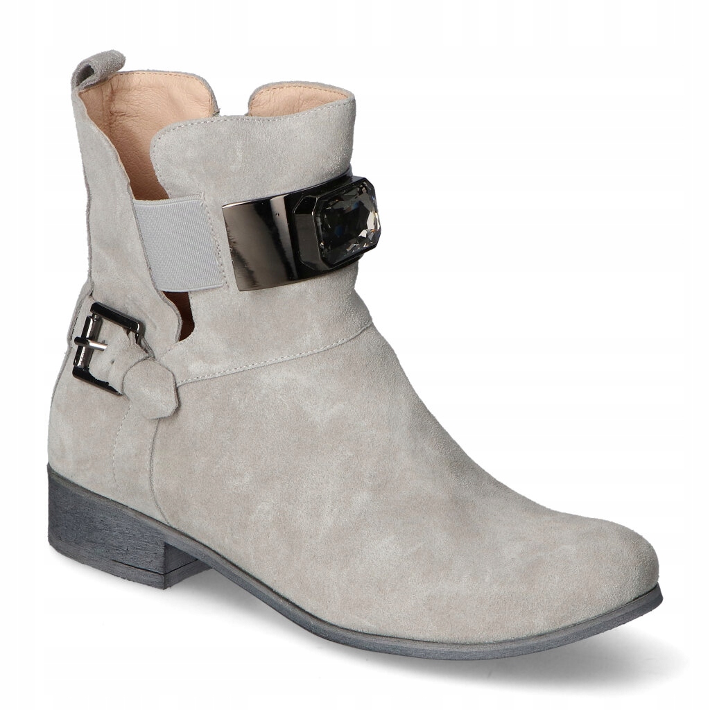 Kotníkové Boty Damiss DS-012 Popiel 37