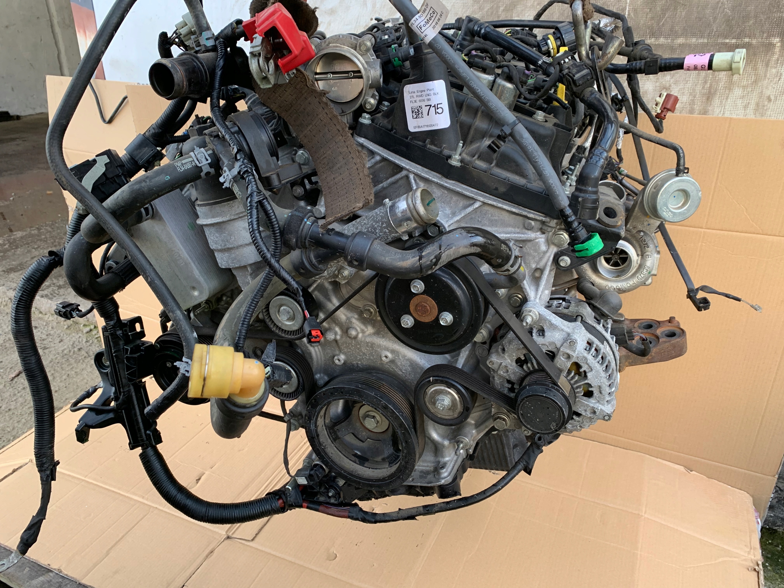 Двигун комплект FORD F150 2.7 ecoboost v6 гомін