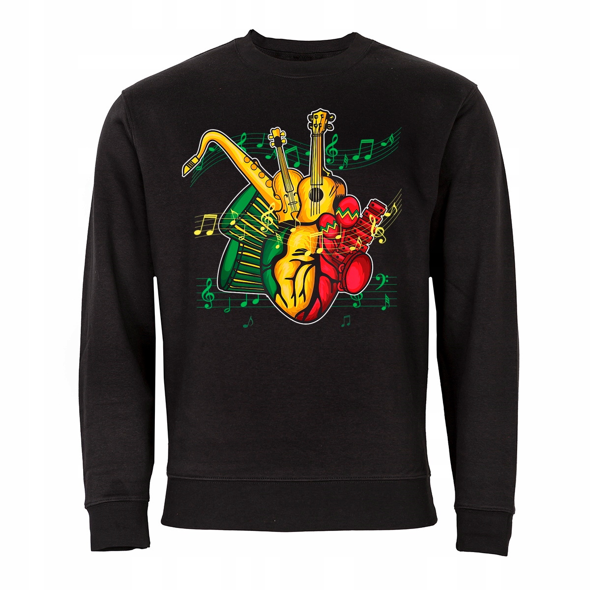 Mikina Reggae Jamaica Rasta Nástroje