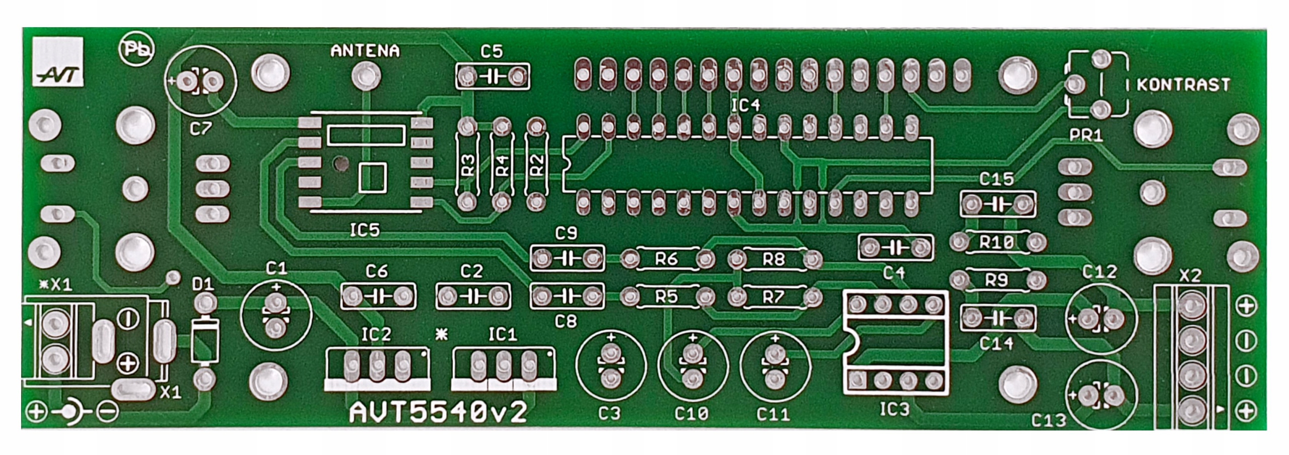 Radio FM z RDS, AVT5540 PCB+ • Cena, Opinie - Allegro