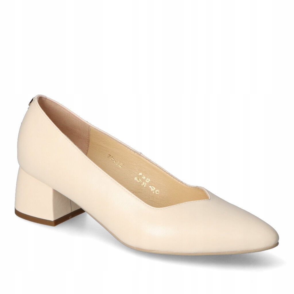 Boty Sala SA-556 krémové lico 37