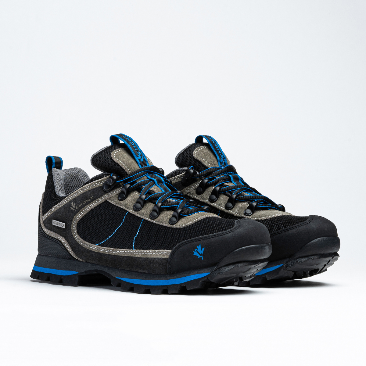 Buty trekkingowe niskie SKÓRZANE górskie WODOODPORNE mocne wygodne Vemont Długość wkładki 26.5 cm