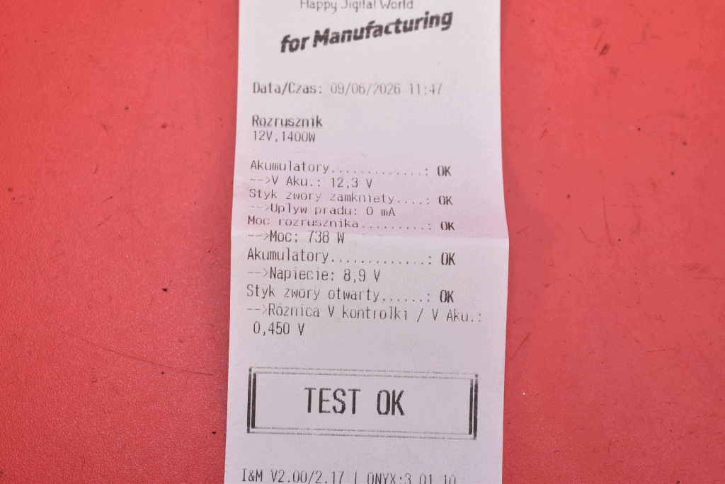 starter test 7550975-03 0001138002 BMW E81 E87 1.6i 122 KM LIFT 07-12