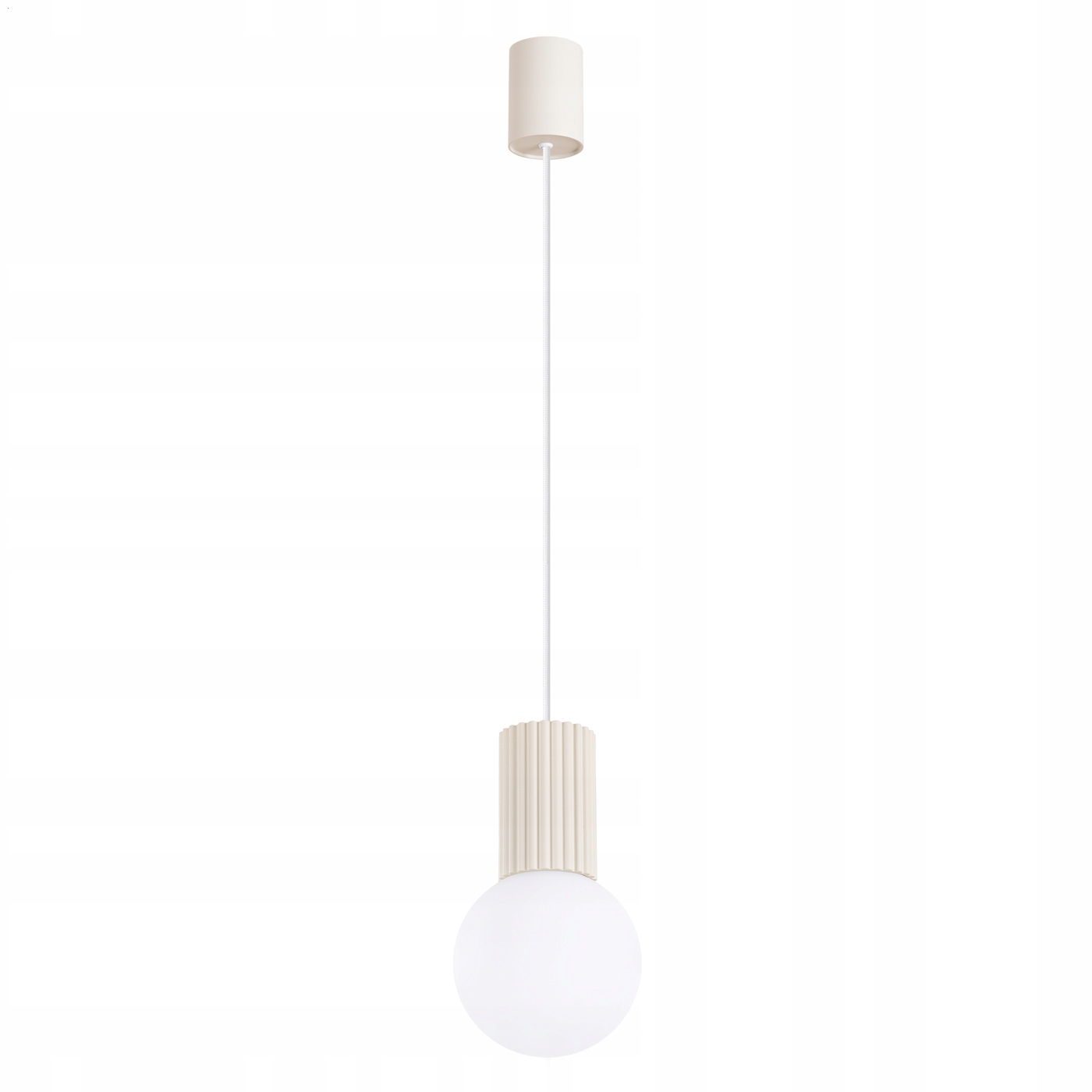 Lampa wisząca żyrandol lampa wisząca Halo 1 beżowy SL.1719 Sollux