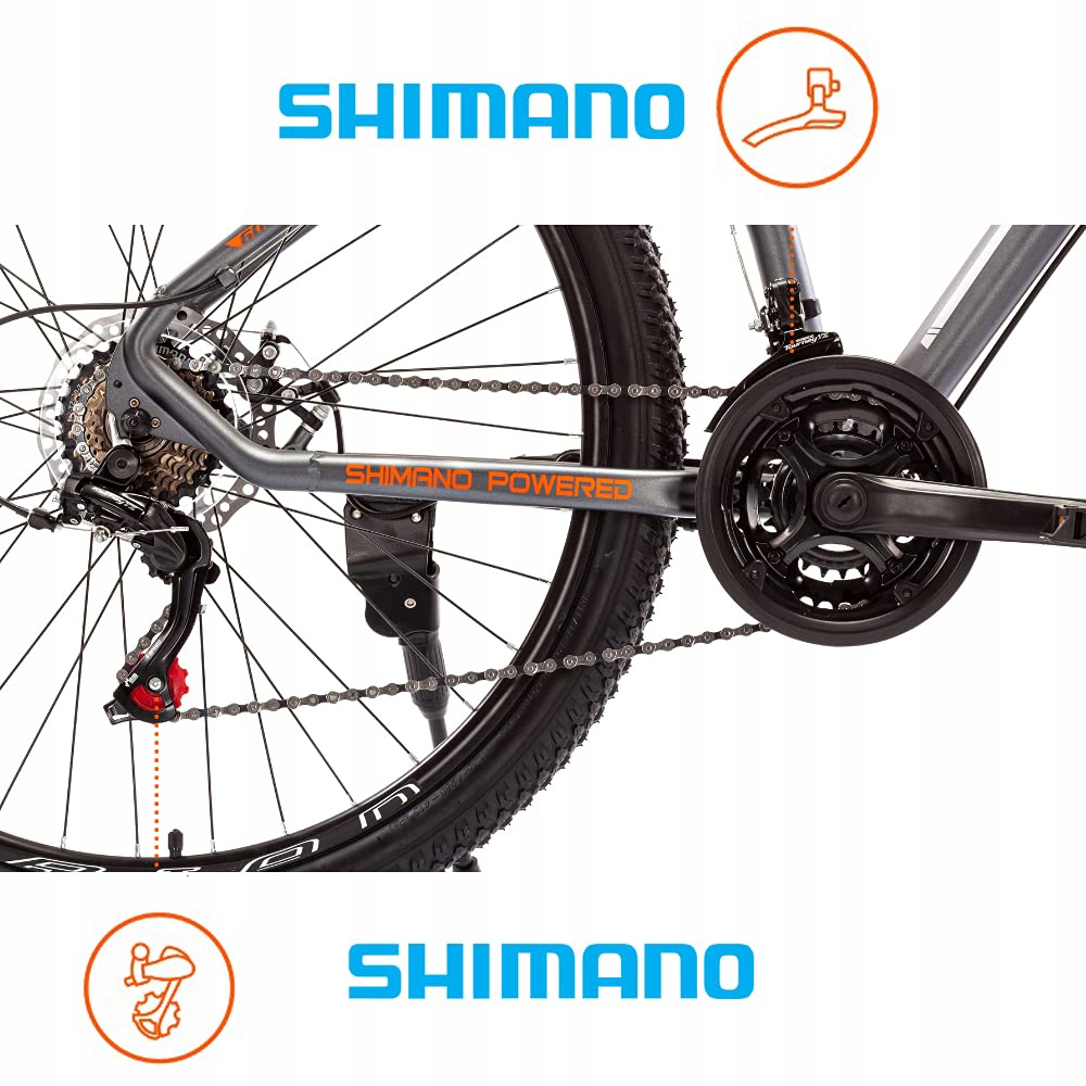 Kalnų dviratis MTB SHIMANO 27.5 aliuminio TRIAD TR05 Lytis berniukas mergina moteris vyras vyras