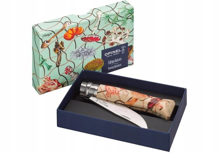 Nóż turystyczny Opinel Edition Nature Rommy Gonzalez No. 08 limitowana