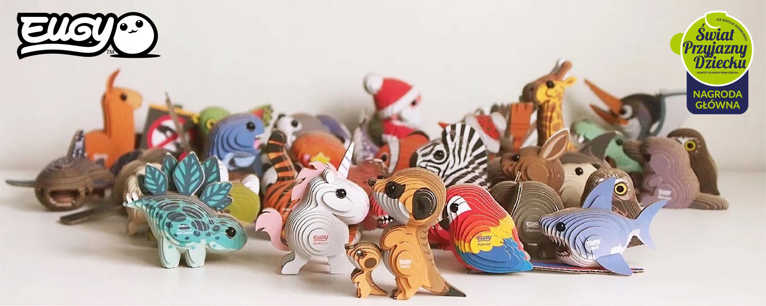 GORYL UKŁADANKA Przestrzenna PUZZLE 3D Eugy Eko Kod producenta EG_077