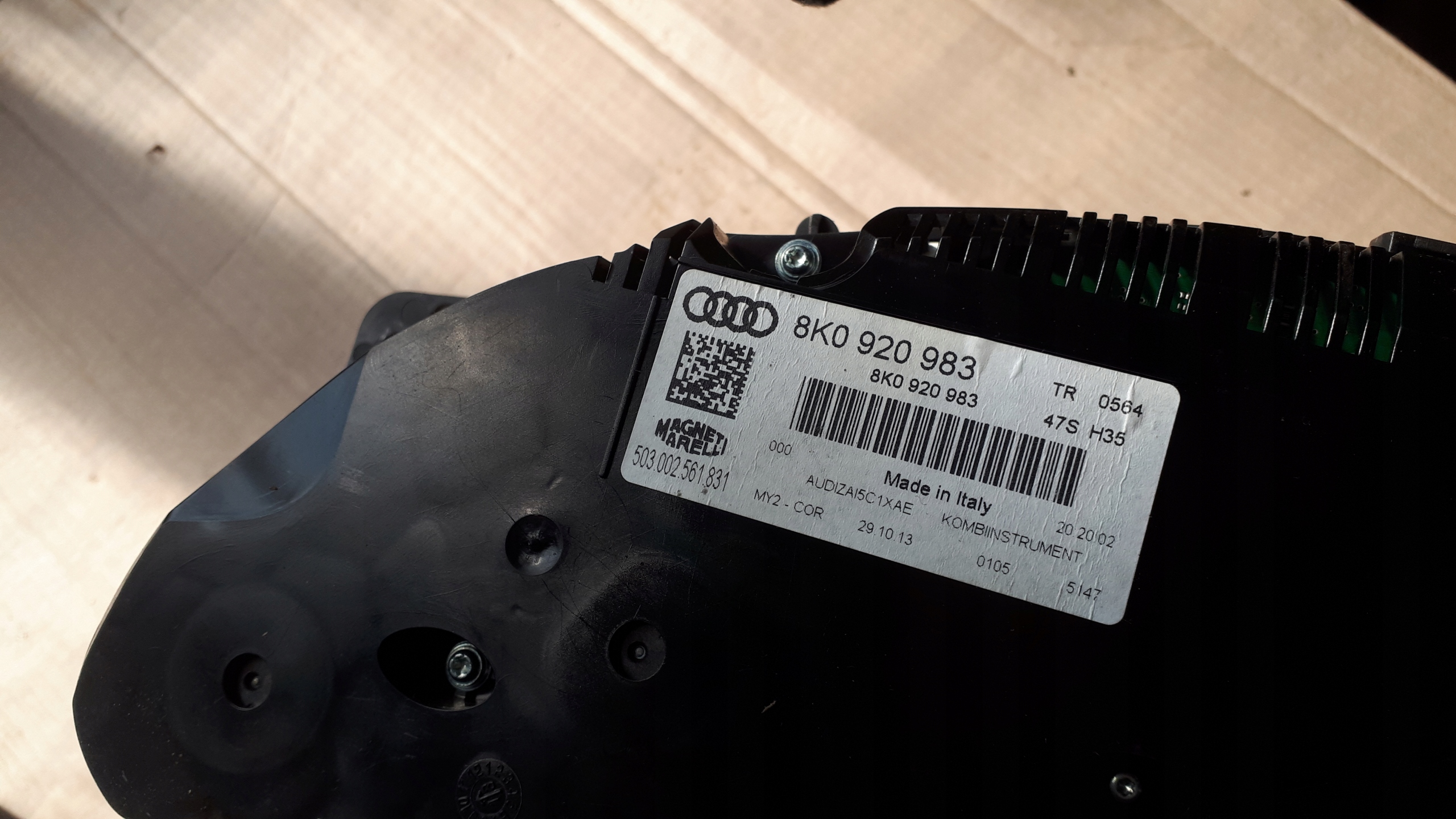 S4 B8 РЕСТАЙЛИНГ спидометр часы 3.0 TFSI 8K0920983