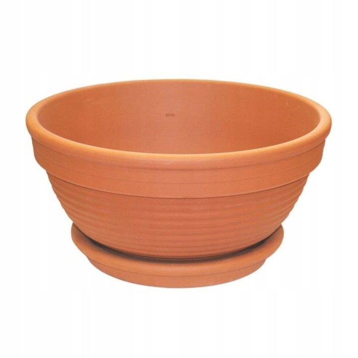 

Misa Gliniana Terakota doniczka 25cm z Podstawką