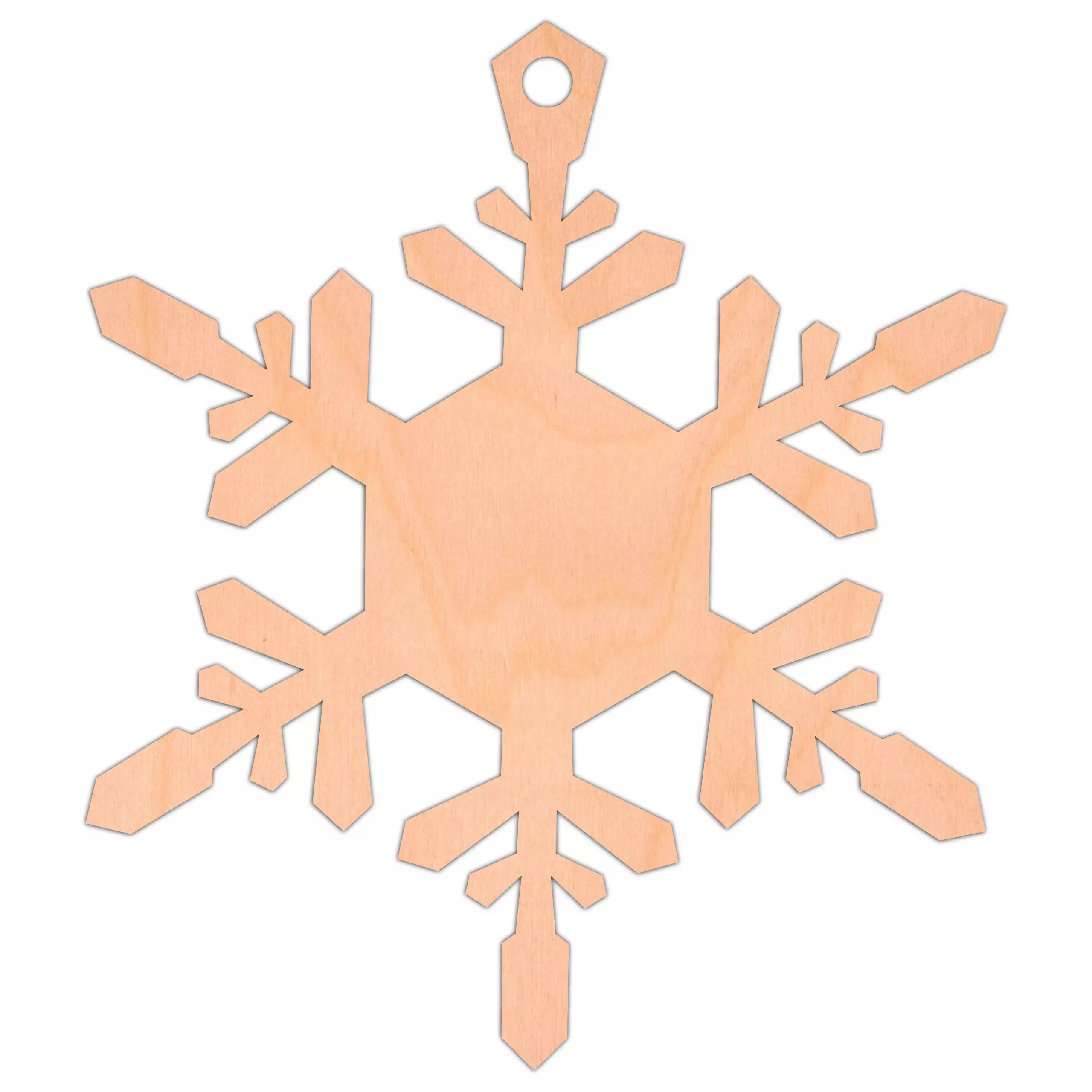 

Śnieżynka zawieszka 5,5x5cm 1szt Boże Narodzenie