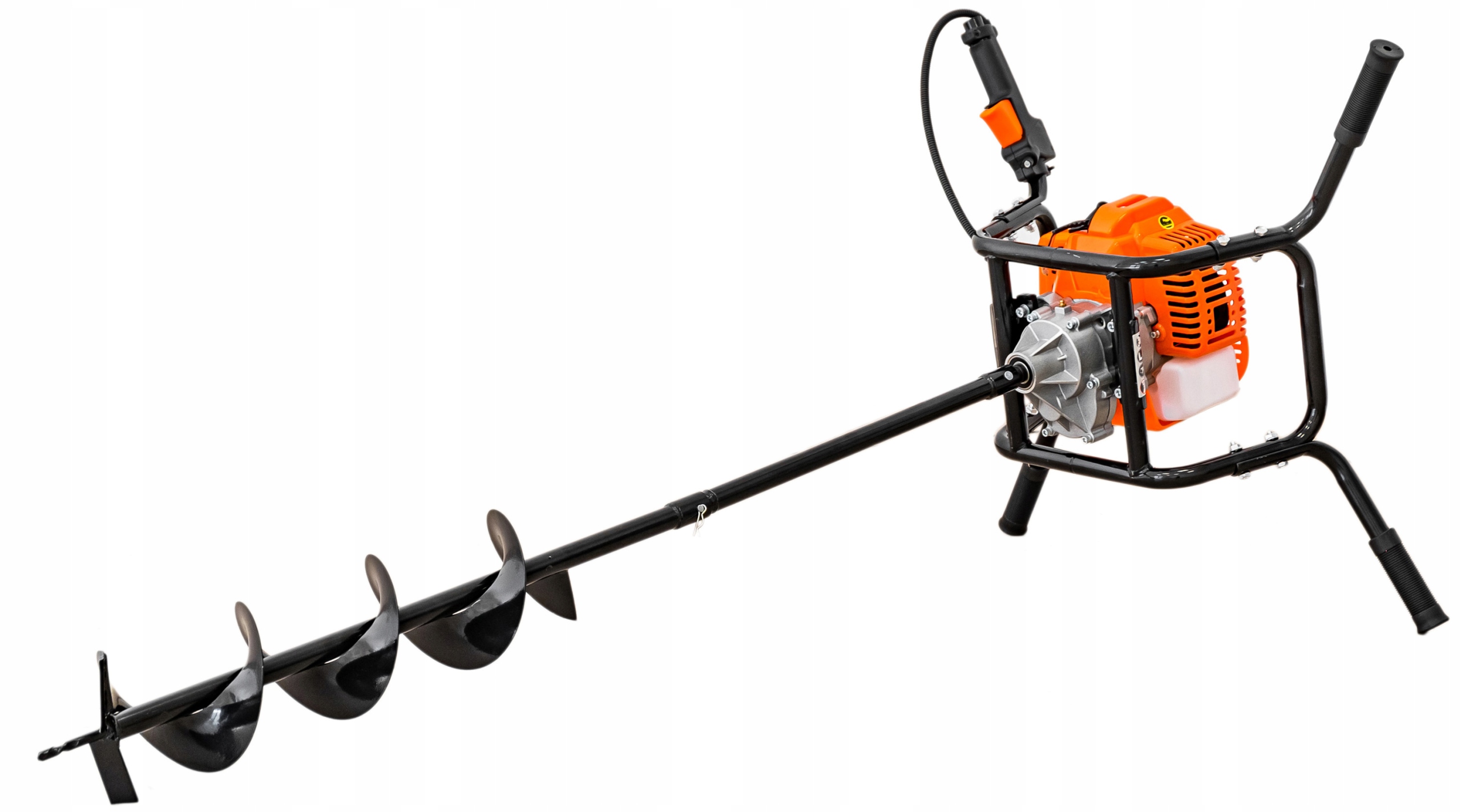 ŚWIDER SPALINOWY WIERTNICA GLEBOWA 3 WIERTŁA +OLEJ Waga 17.5 kg