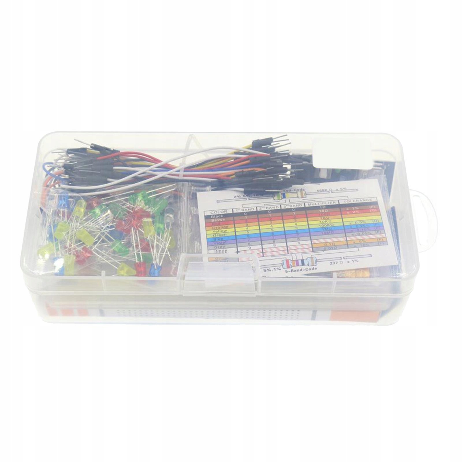 Zasilacz Perfeclan resistor kits resistors electronics jumper wires