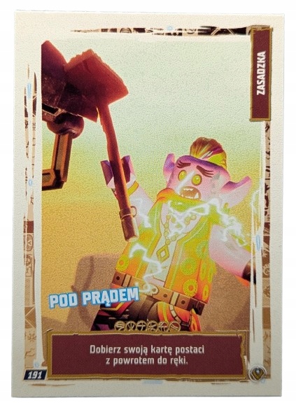 Karta Lego Ninjago Seria 9 Następny Poziom Numer 191