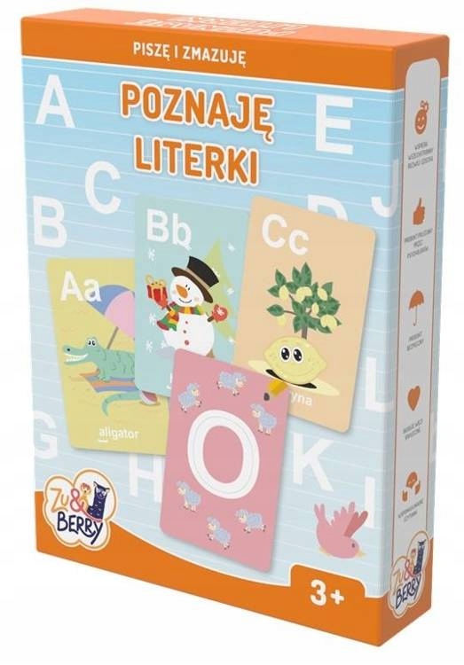 

Zu Berry Karty Piszę I Zmazuję Poznaje Literki