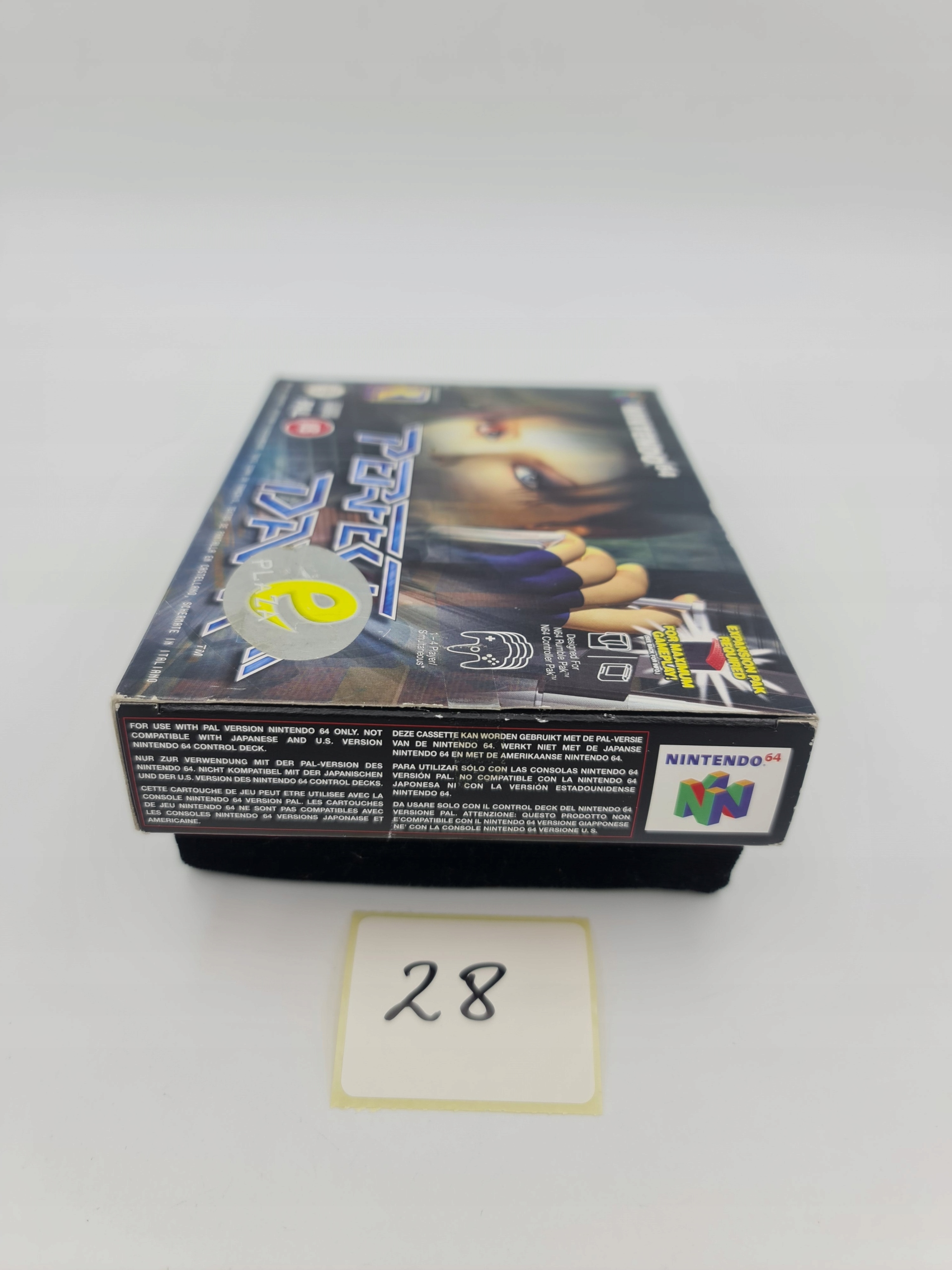 NINTENDO 64 PERFECT DARK KARTON BOX Tytuł PERFECT DARK