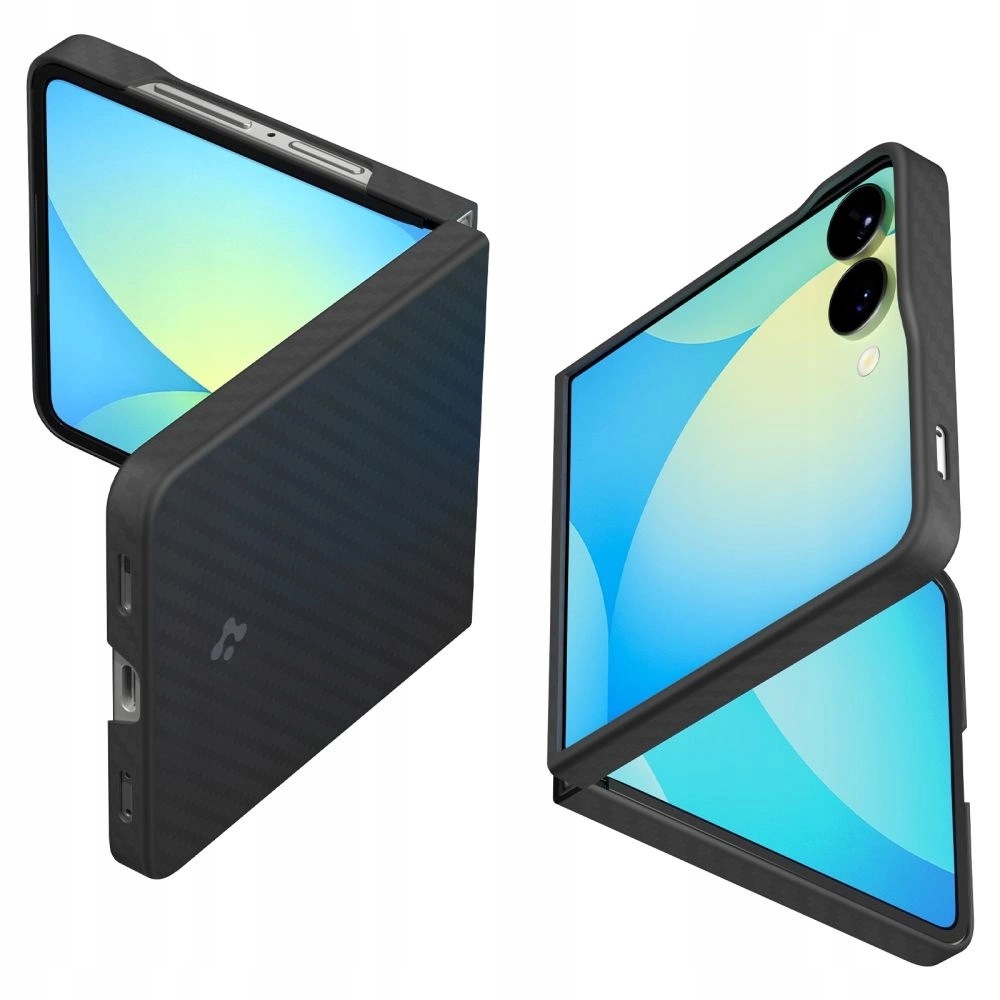 Etui Spigen AirSkin Aramid na Samsung Galaxy Z Flip 7 czarne