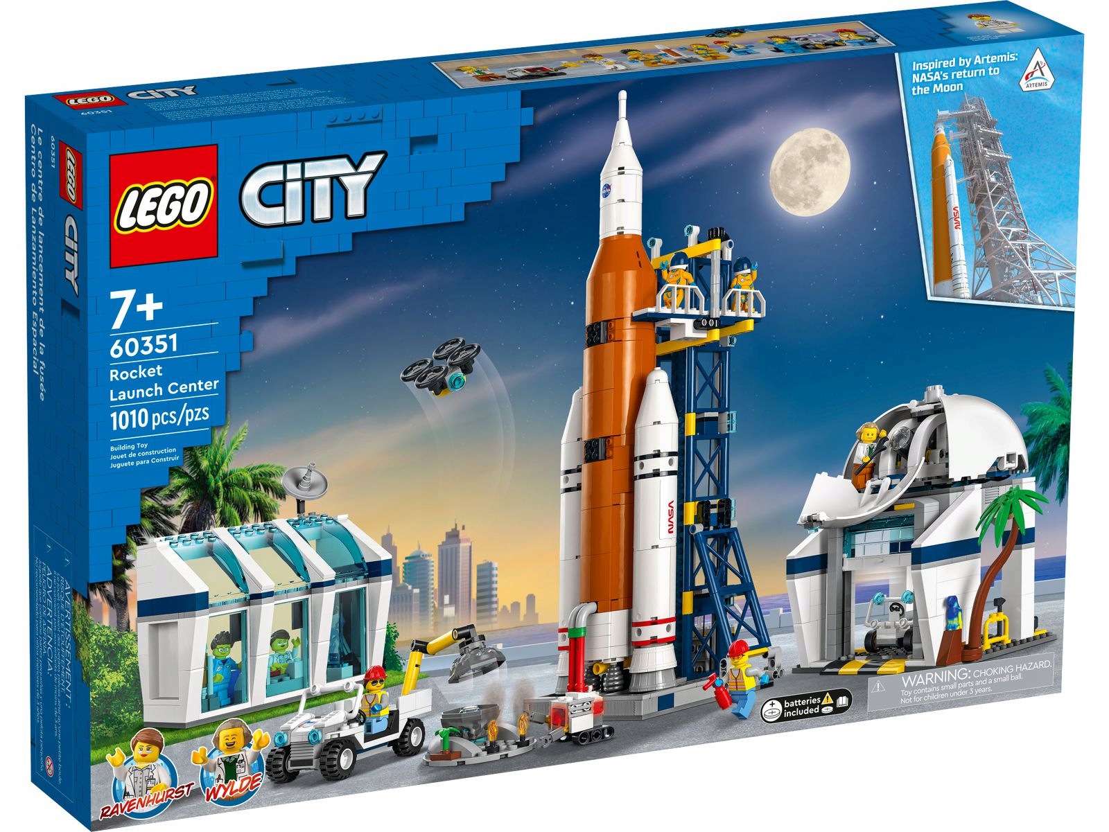 Lego 60351 City – Start rakety z kosmodromu