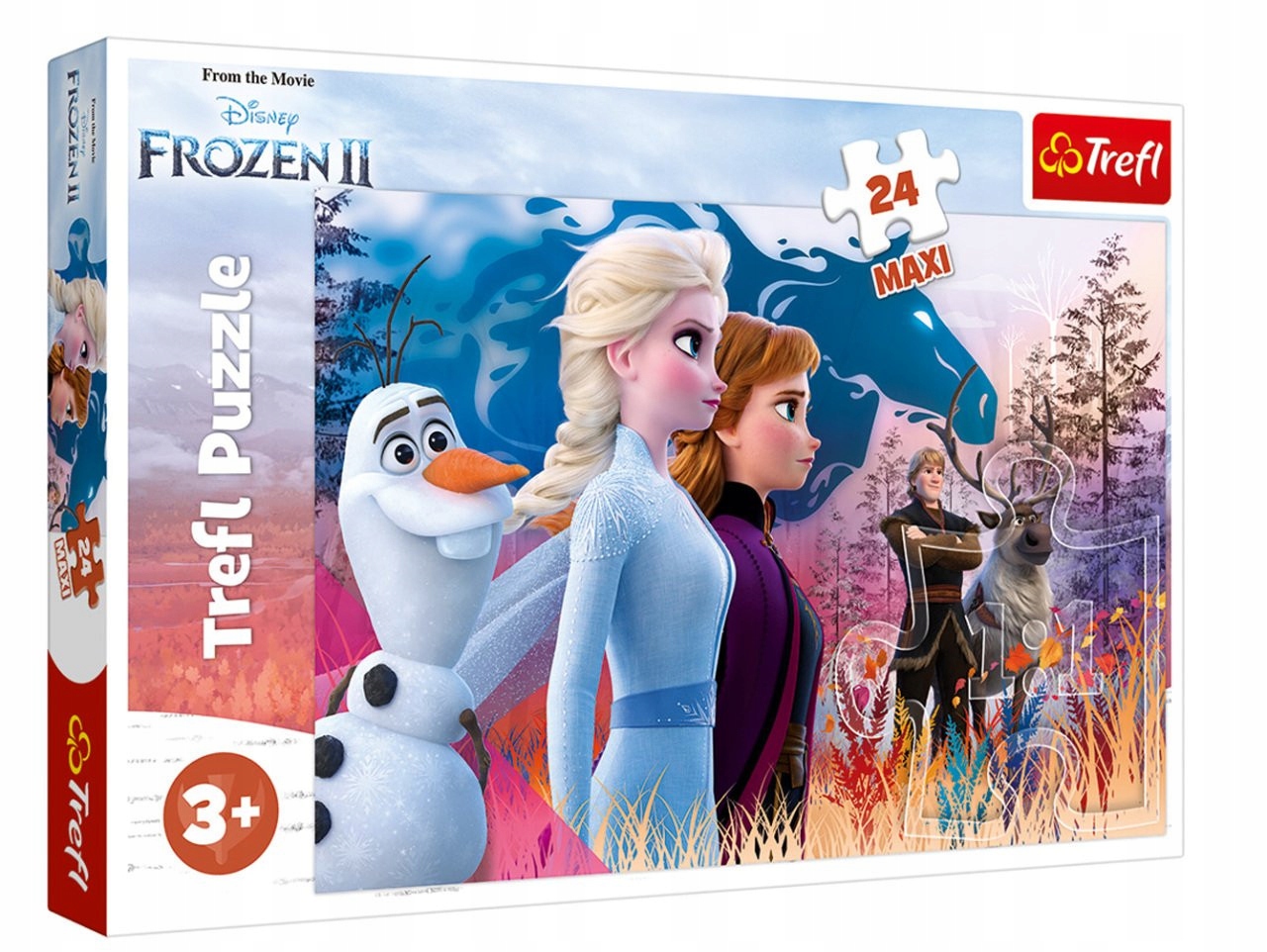 PUZZLE 24 MAXI MAGICZNA WYPRAWA FROZEN 14298