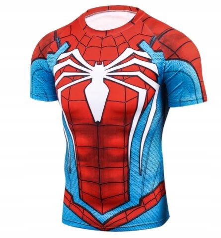 Koszulka termoaktywna siłownia Spiderman Avengers