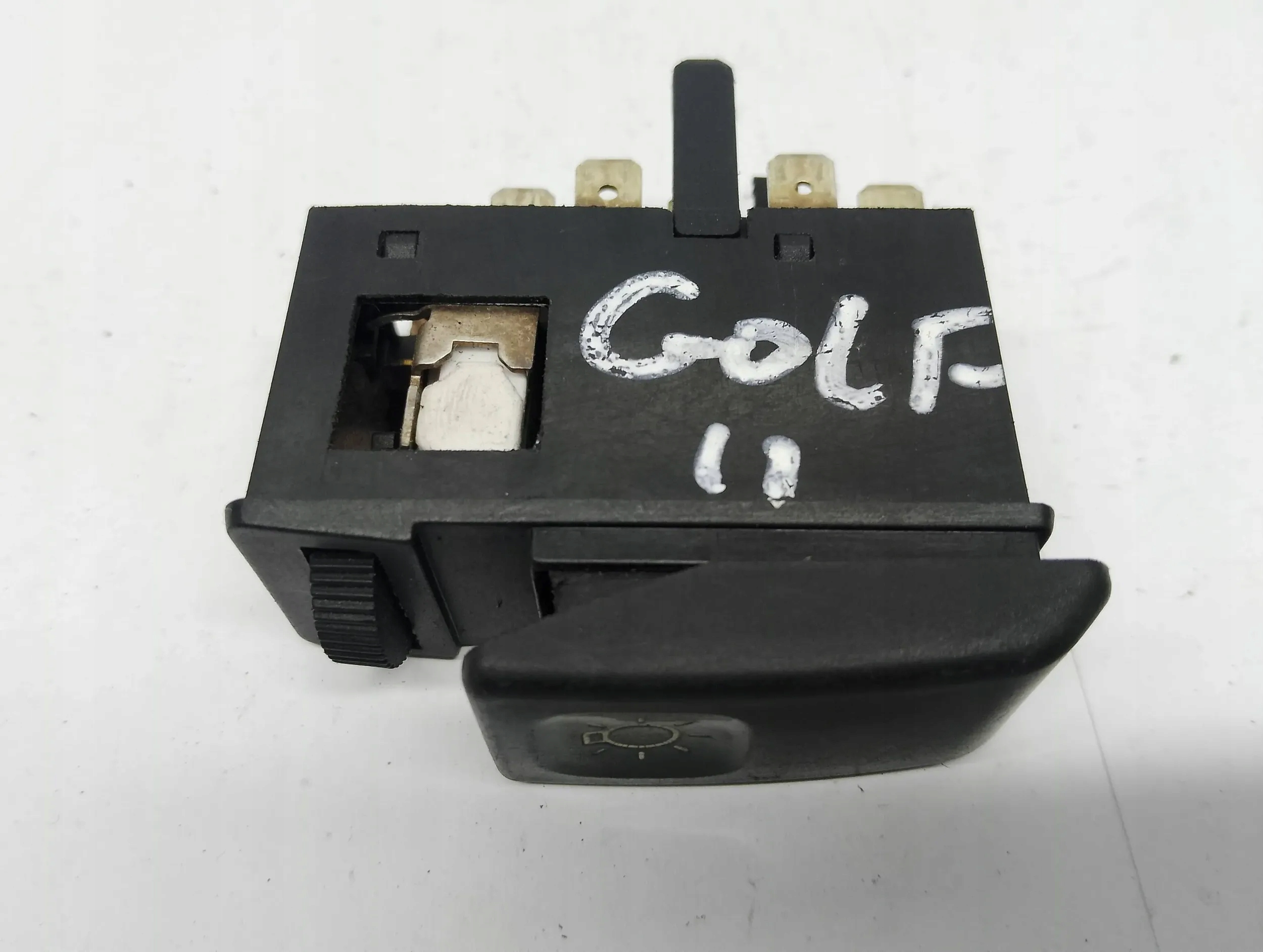 Interrupteur Interrupteur commande phares feux Volkswagen Golf 2 II