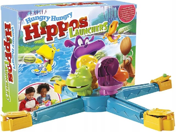 

Hasbro Gra Zręcznościowa Głodne Hipcie Z Wyrzutnią
