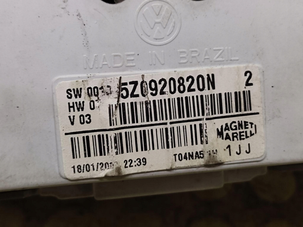 VW FOX dials 5Z0920820N