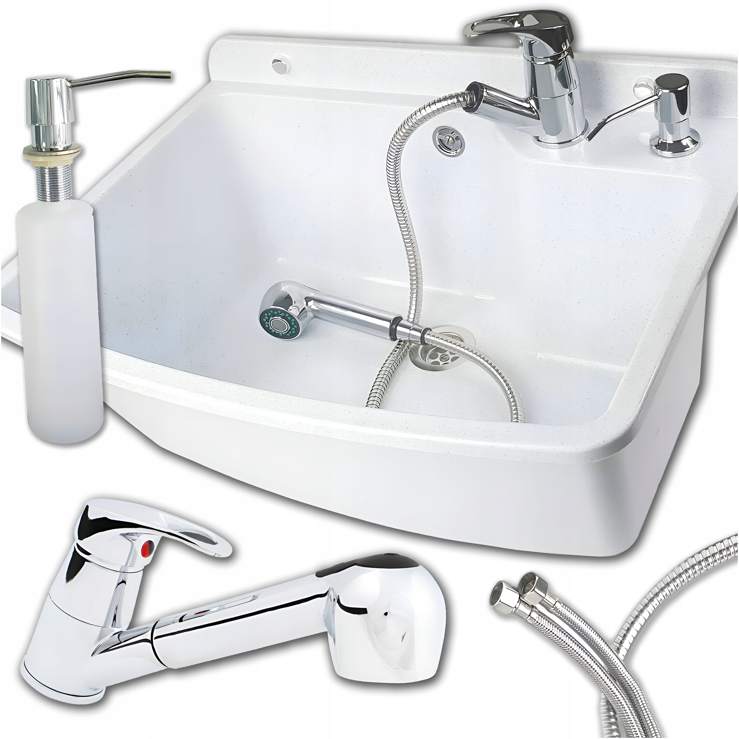 Kuchyňský Technický Dřez , Bonus Dávkovač Vodu