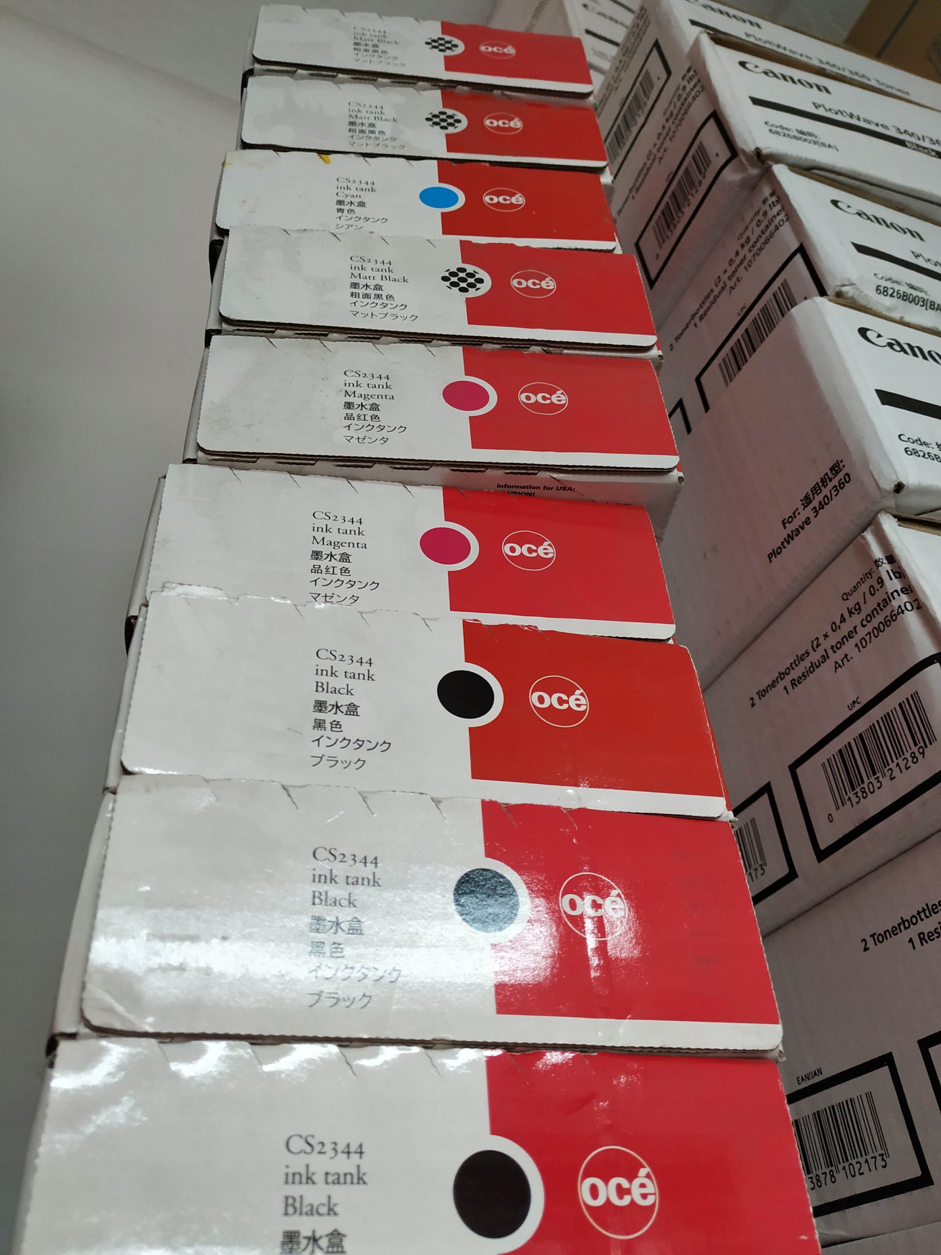 Tusz Oce IJC283 IJC-283 CS-2344 CS2344 čierny K Originál Príležitosť